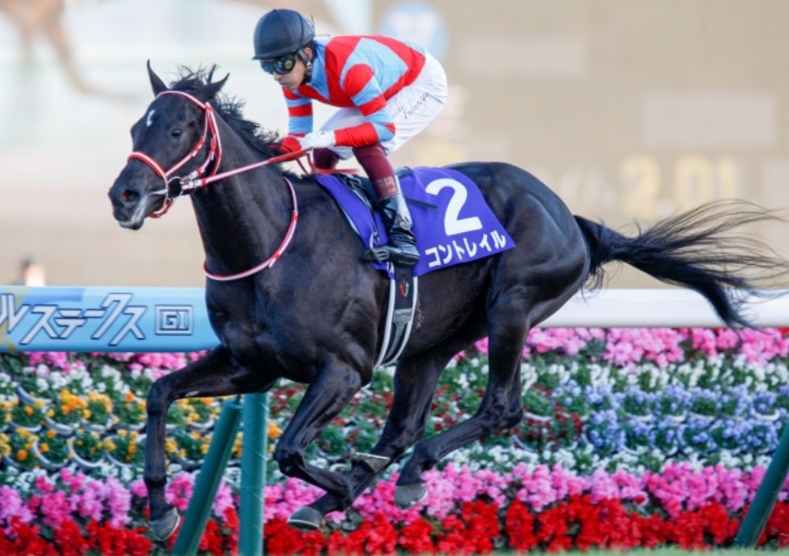 コントレイル 可愛い受話器型流星の画像とかっこいいレース動画も 競馬女子カフェ